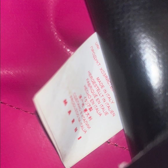 Marni Pink and Black Tote Bag - Picture 10 of 14